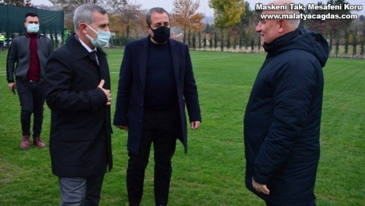 Kulüp başkanı ilk yarı performansından memnun