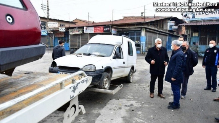 Hurda araç operasyonu