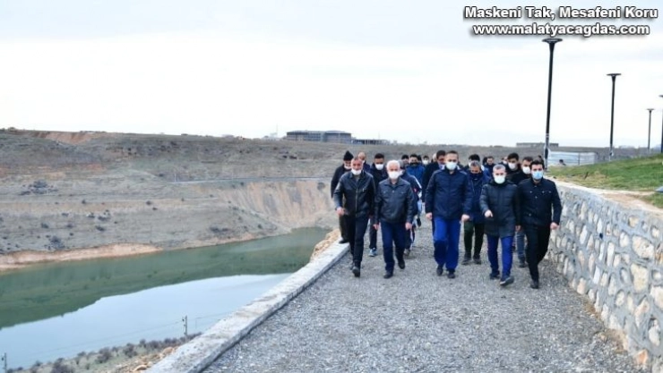 Yeşilyurt'ta sağlıklı hayat için yürüyüş