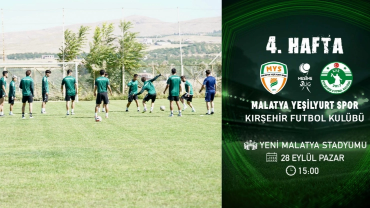 Yeşilyurtspor, Kırşehir maçına hazır