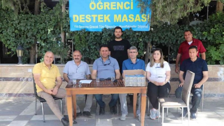 YKS sınavına girecek öğrenciler için destek masası kuruldu