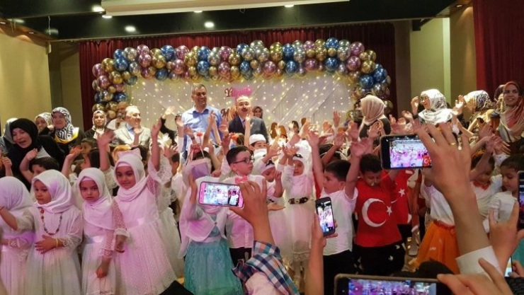 Yüreğir'de 4-6 yaş Kur'an kurslarından yıl sonu etkinliği