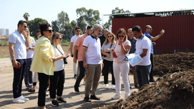 Yüreğir'in biyobozunur tesisi rol model oldu
