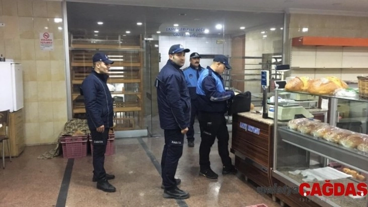 Zabıtadan fırınlara denetim