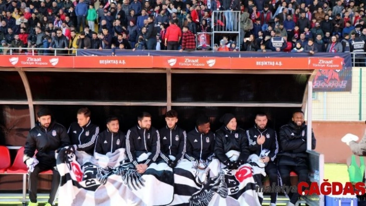 Ziraat Türkiye Kupası: 24 Erzincanspor: 1 - Beşiktaş: 0 (İlk yarı)