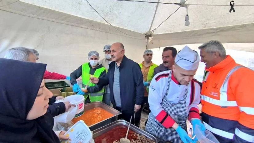 Doğanşehir'de depremde vefat edenler için Mevlit okutuldu