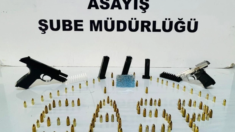 Gaziantep'te ruhsatsız silah ele geçirildi: 1 gözaltı