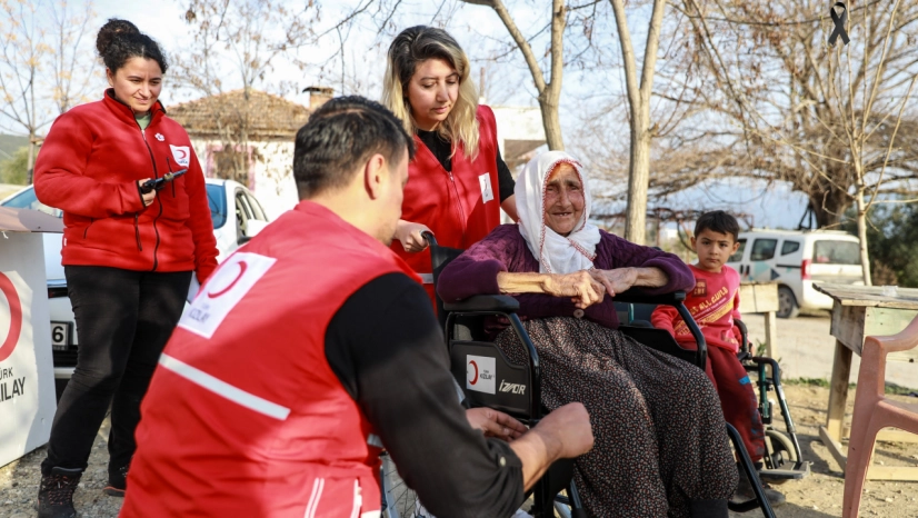 Kızılay'dan afetzedelere yönelik psikososyal destek