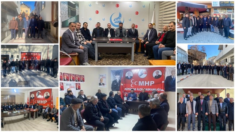 MHP Milletvekili Aday Adayı Samanlı'dan İlçe Teşkilatları'na Ziyaret