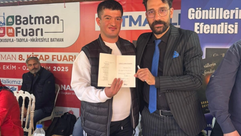 Orhan Doyan'dan Batman'da Anlamlı Hediye