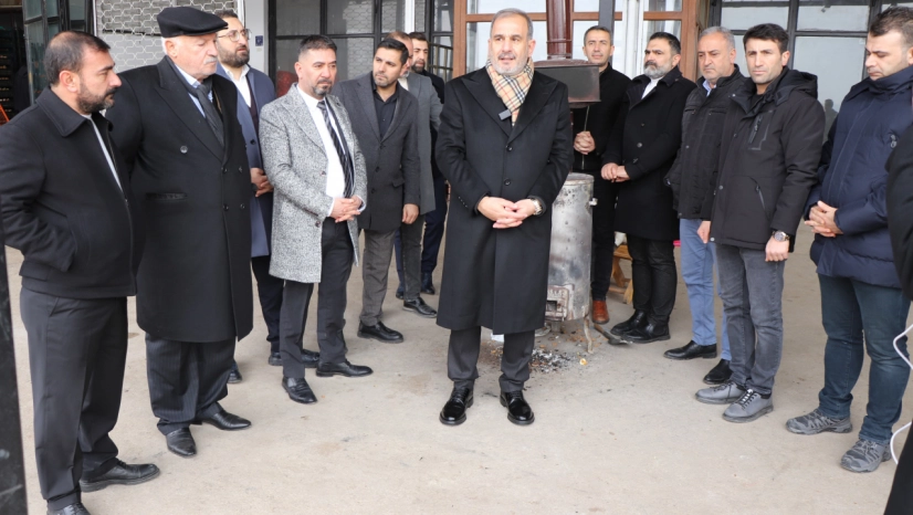 Başkan Alan'dan Sebze Hali Esnaflarına Ziyaret