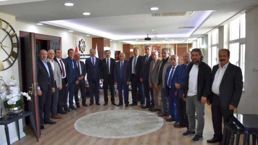 Malatya esnafından MTÜ Rektörü Bentli'ye ziyaret
