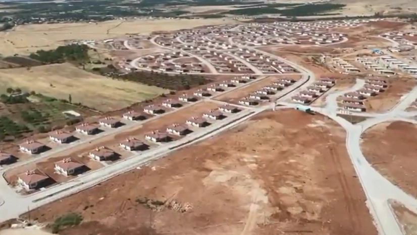 Polat Mahallesi'nde 288 Kırsal Konutun Anahtar Teslimi Yapılıyor