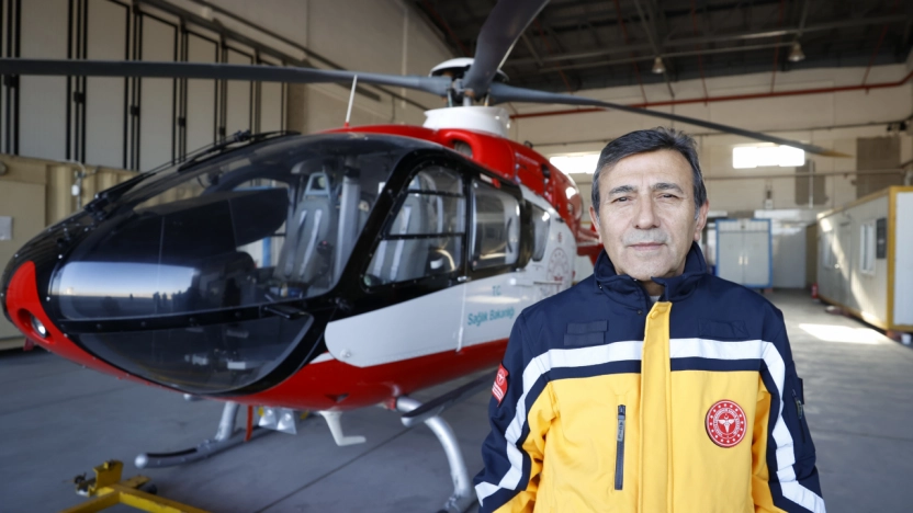 Ambulans helikopter 6 ildeki hastaların imdadına yetişiyor