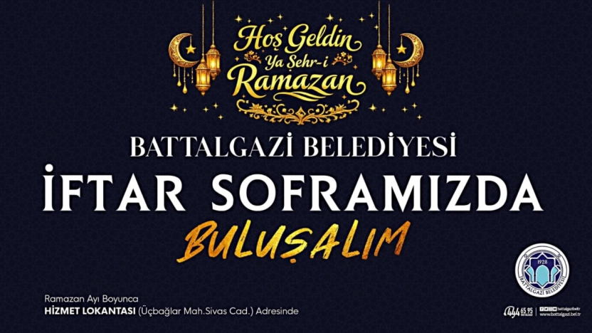 Battalgazi Belediyesi'nden Ramazan'da iftar hizmeti