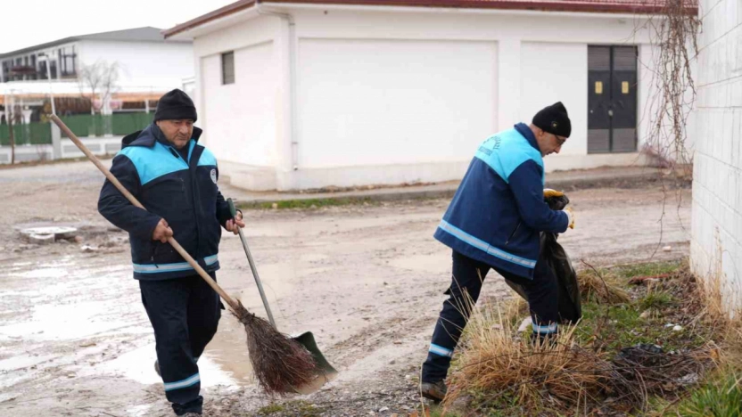 Battalgazi'de Kanalboyu ve Orduzu'da temizlik çalışması