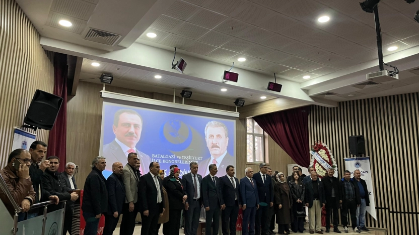 BBP'de Battalgazi ve Yeşilyurt'ta Coşkulu Kongre