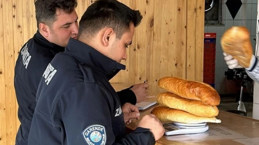 Darende'de zabıta ekiplerinden denetim