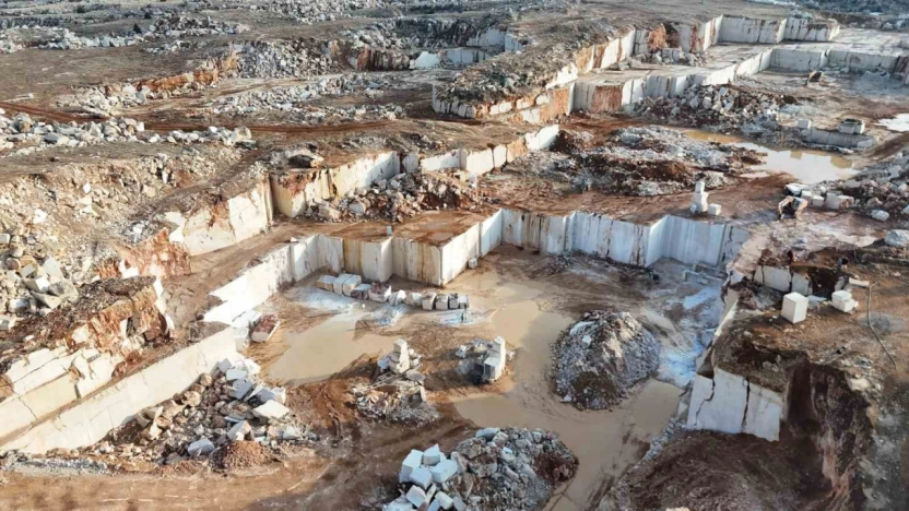 Çin ve Hindistan'a milyon dolarlık mermer ihracatı