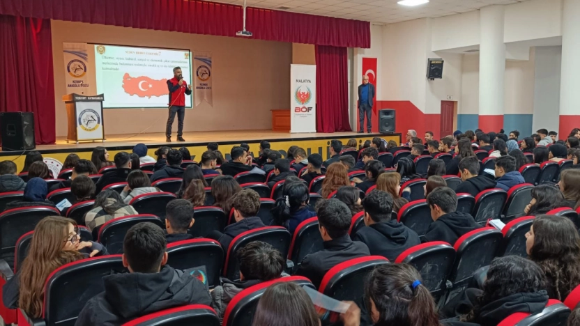 Gençlik ve Güvenli Gelecek İçin Okullarda Bilgilendirme Faaliyetleri