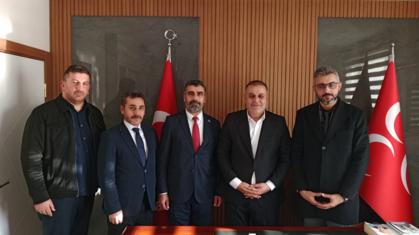 HAK-İŞ'ten MHP Malatya İl Başkanlığı'na Ziyaret