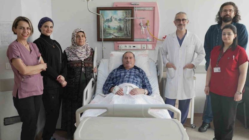 Aort yırtığı kapalı yöntemle onarıldı