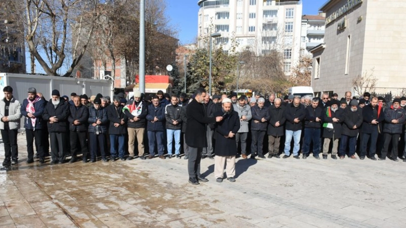 Malatya'da cenaze namazı kılındı