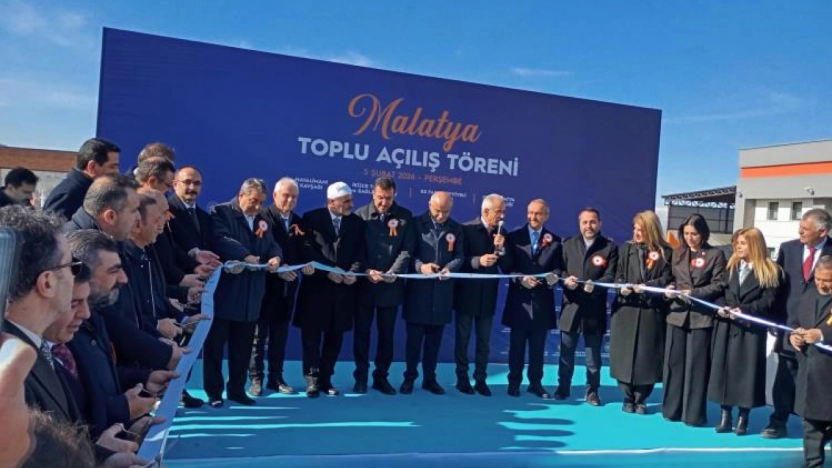 Malatya'da dev açılış: Deprem bölgesine 79,4 milyar liralık yatırım yapıldı