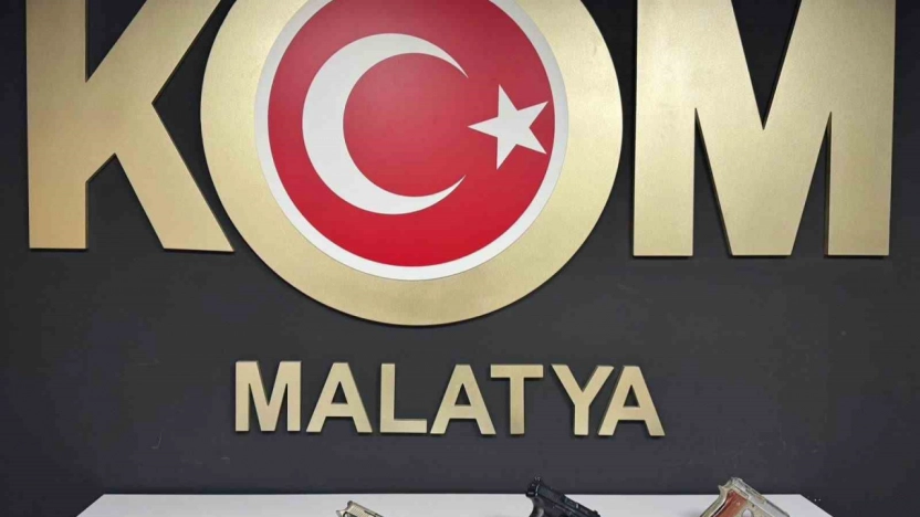 Malatya'da ruhsatsız silah operasyonu