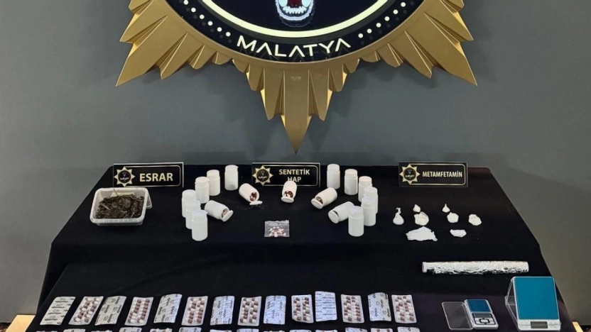 Malatya'da uyuşturucu operasyonu: 14 gözaltı