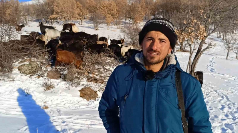 Yetiştiriciler zorlu hava şartlarına rağmen üretimi sürdürüyor