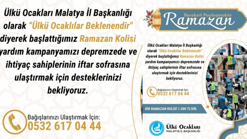 Ramazan Bereketi Paylaşmakla Artıyor