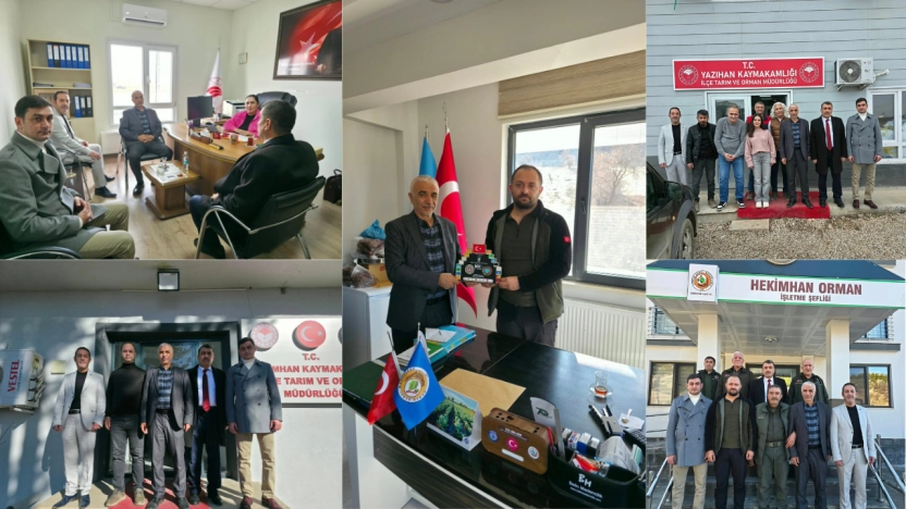 Türk Tarım Orman Sen'den İlçe Müdürlüklerine Destek Ziyaretleri