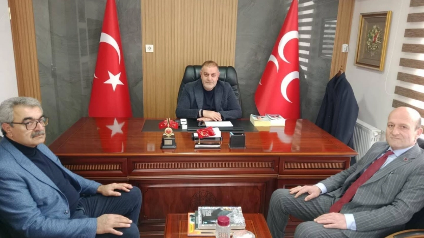 TÜRKAV'dan MHP Malatya İl Başkanlığı'na Ziyaret