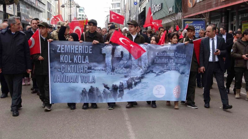 Van'da donarak şehit olan 120 kahraman çocuk unutulmadı