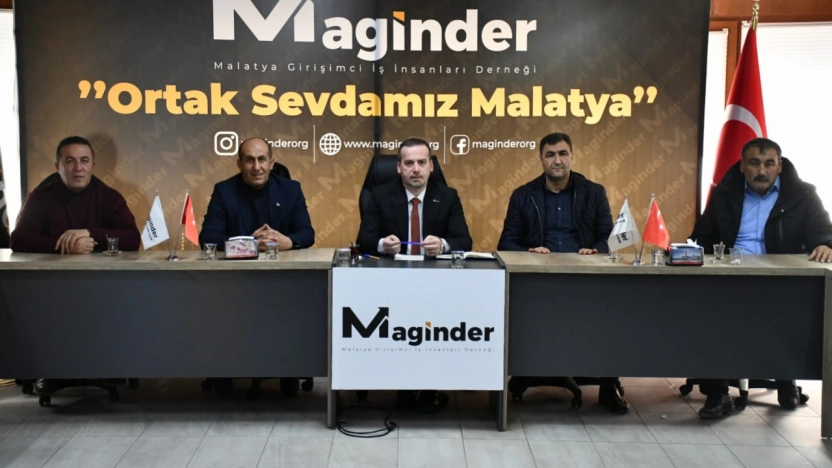 Yazıhan Muhtarları MAGİNDER'de İlçenin Sorunlarını Masaya Yatırdı
