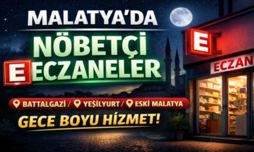 1 Ocak 2026 Perşembe Günü Nöbetçi Eczaneler