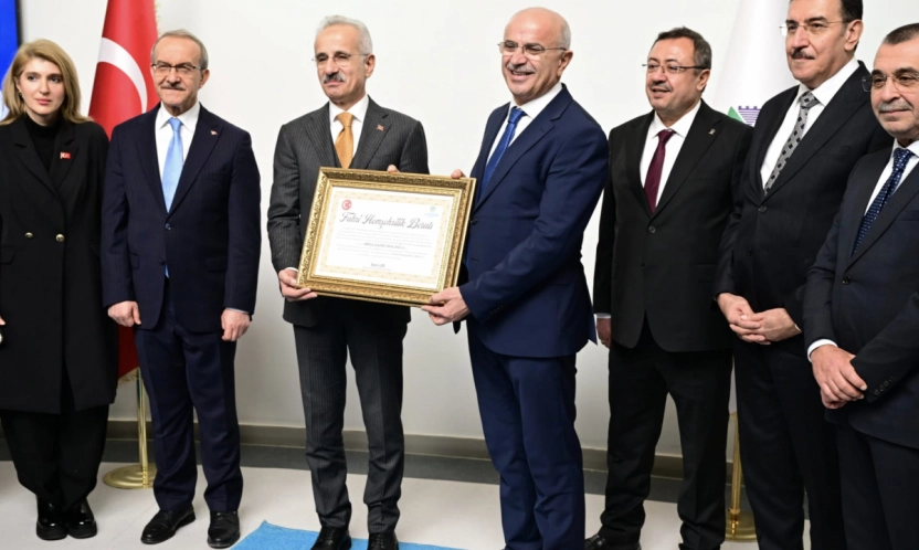 Başkan Er'den Fahri Hemşehrilik Beratı