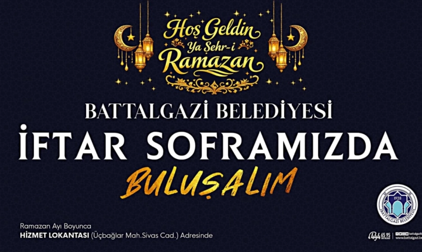Battalgazi Belediyesi'nden Ramazan'da iftar hizmeti