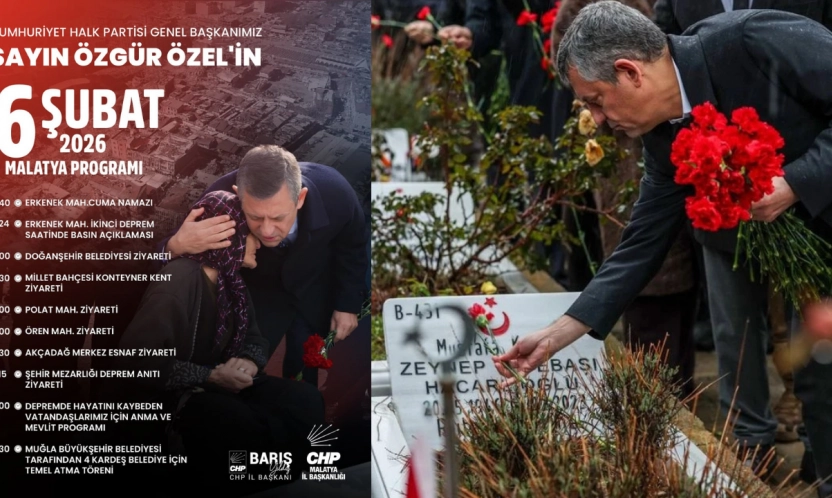 CHP Malatya İl Başkanı Barış Yıldız: 'Depremin Acısı Hâlâ İlk Günkü Gibi'