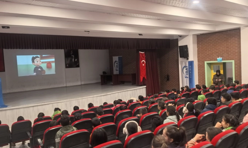 Fırat EDAŞ'tan okullarda enerji tasarrufu ve verimlilik eğitimi