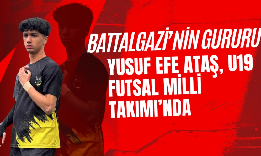 Genç Yetenek Yusuf Efe Ataş, U19 Futsal Milli Takımı'na Seçildi