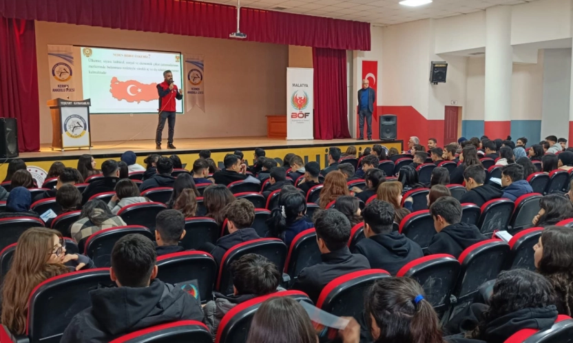 Gençlik ve Güvenli Gelecek İçin Okullarda Bilgilendirme Faaliyetleri