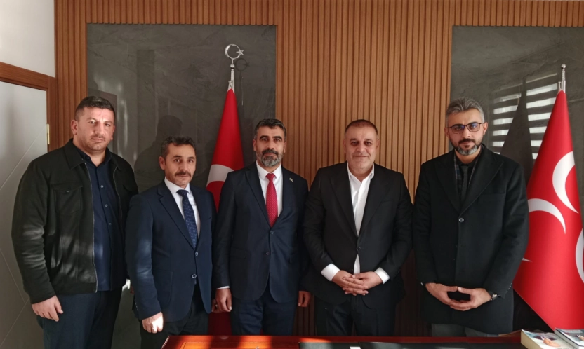 HAK-İŞ'ten MHP Malatya İl Başkanlığı'na Ziyaret