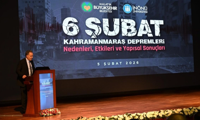 İnönü Üniversitesinde deprem paneli düzenlendi