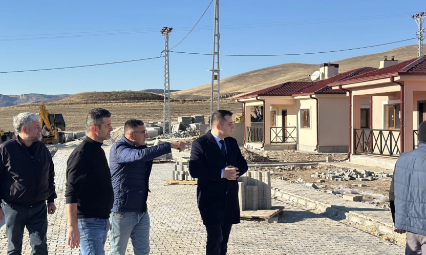 Kaymakam Osman Kurt Kırsal Konutları Yerinde İnceledi