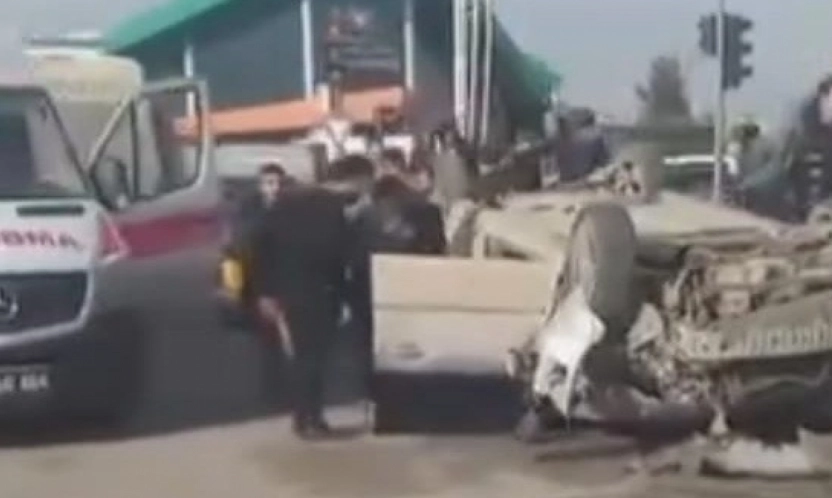 Malatya'da iki otomobil çarpıştı: 5 yaralı