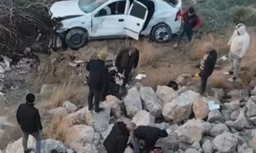 Malatya'da otomobil köprüden uçtu: 1 ölü, 2 yaralı