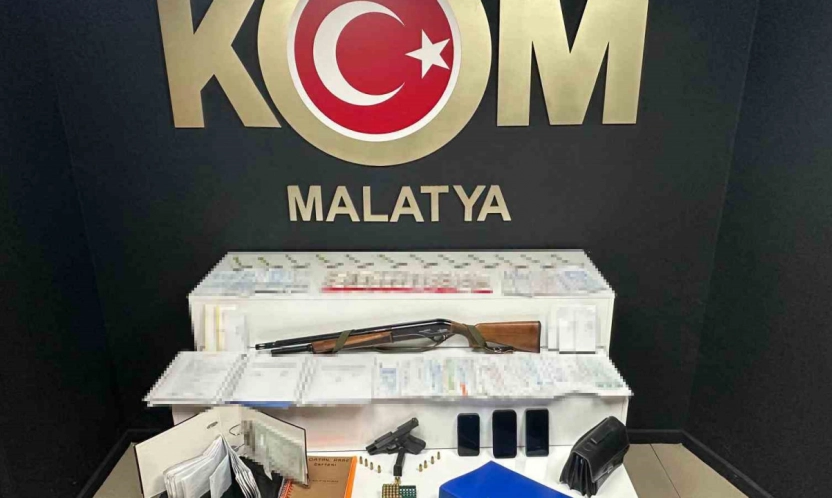 Malatya'da tefeci operasyonu: 3 tutuklama