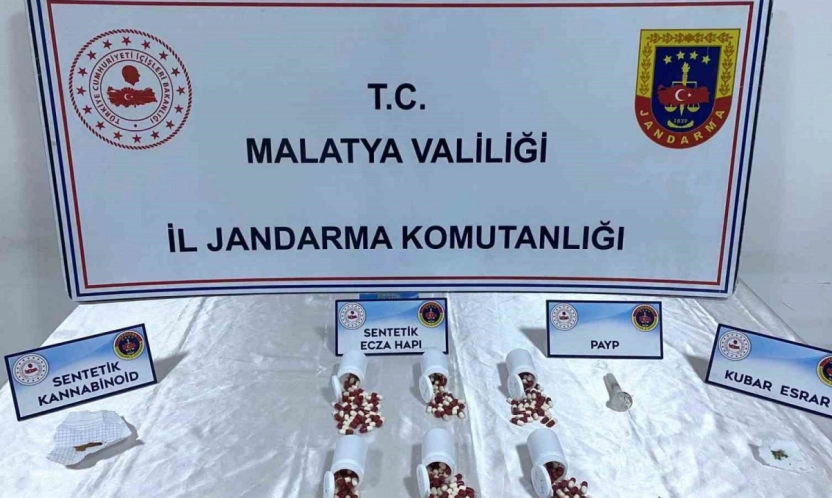 Malatya'da uyuşturucu operasyonu: 2 gözaltı